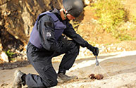 التخلص من الذخائر المتفجرة  (EOD)